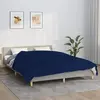 vidaXL Couverture lestée Bleu 200x230 cm 9 kg Tissu