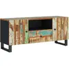 vidaXL Meuble TV 105x33,5x46 cm bois de récupération et d'ingénierie