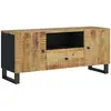 vidaXL Meuble TV 105x33,5x46 cm bois de manguier et d'ingénierie
