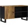 vidaXL Meuble TV 80x33x46 cm bois de manguier et d'ingénierie