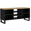 vidaXL Meuble TV 100x33x46 cm bois de manguier et d'ingénierie