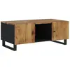 vidaXL Table basse 100x54x40cm bois de manguier solide et d'ingénierie