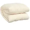 vidaXL Couverture lestée Crème clair 220x240 cm 15 kg Tissu