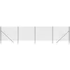 vidaXL Clôture en treillis métallique anthracite 1,6x10 m