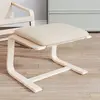 vidaXL Repose-pied Crème 51x41x40 cm Tissu