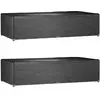 vidaXL Housses de salon de jardin 2 pcs 12 oeillets rectangulaire