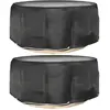 vidaXL Housses pour meubles de jardin 2 pcs 10 oeillets Ø260x90 cm rond