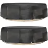 vidaXL Housses pour salon îlot 2 pcs 8 oeillets Ø188x50 cm rond
