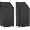 Housses De Chaise De Jardin 2 Pcs 8  illets 65x65x110/150 Cm Pe Vidaxl