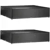 Housses De Salon De Jardin 2 Pcs 16  illets 240x240x55 Cm Carré Vidaxl