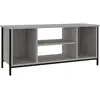vidaXL Meuble TV sonoma gris 102x35x45 cm bois d'ingénierie
