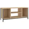 Meuble tv chêne sonoma 102x35x45 cm bois d'ingénierie Vidaxl Chêne sonoma
