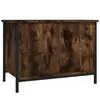 vidaXL Meuble TV avec portes chêne sonoma 60x35x45cm bois d'ingénierie