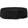 vidaXL Housse pour salon îlot 10 oeillets Ø236x67 cm rond