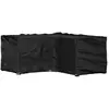 Housse De Salon De Jardin En Forme De L 12  illets 185x185x90cm Vidaxl