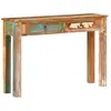 vidaXL Table console 110x30x75 cm bois massif de récupération