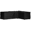 VIDAXL Housse de salon de jardin en forme de L 16 oillets 260x210x80cm 319326