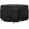 vidaXL Housse pour meubles de jardin 10 oeillets Ø230x90 cm rond