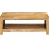 vidaXL Table basse 80x55x30 cm bois de manguier massif