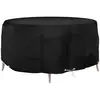 vidaXL Housse pour meubles de jardin 10 oeillets Ø260x90 cm rond