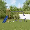 vidaXL Aire de jeux d'extérieur bois de pin imprégné