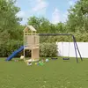 vidaXL Aire de jeux d'extérieur bois de pin massif
