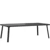 vidaXL Table basse de jardin anthracite 110x55x35 cm acier