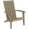 vidaXL Chaises de jardin Adirondack lot de 2 marron clair PP
