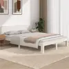 vidaXL Tête de lit métal blanc 180 cm