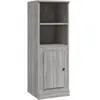 vidaXL Buffet haut sonoma gris 36x35,5x103,5 cm bois d'ingénierie
