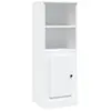 vidaXL Buffet haut blanc 36x35,5x103,5 cm bois d'ingénierie