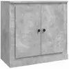vidaXL Buffet gris béton 70x35,5x67,5 cm bois d'ingénierie