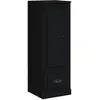 vidaXL Buffet haut noir 36x35,5x103,5 cm bois d'ingénierie