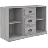 vidaXL Buffet sonoma gris 104,5x35,5x67,5 cm bois d'ingénierie