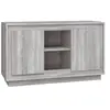 vidaXL Buffet sonoma gris 102x35x60 cm bois d'ingénierie