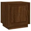 vidaXL Table de chevet chêne marron 44x35x45 cm bois d'ingénierie