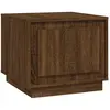 vidaXL Table basse chêne marron 51x50x44 cm bois d'ingénierie