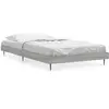 vidaXL Cadre de lit sonoma gris 90x200 cm bois d'ingénierie