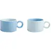 &Klevering - Tasses Chiquito - Set de 2 Bleu taille unique