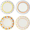 4 Assiettes plates en porcelaine Boavista - &Klevering