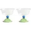 & klevering - Coupe Tulip - Vert - Verre borosilicaté