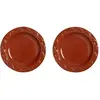 & klevering - Assiette à mignardises Mochi - Marron - Porcelaine