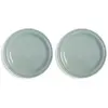 &Klevering - Assiettes Mochi - Set de 2 Bleu M