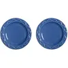 & klevering - Assiette à mignardises Mochi - Bleu - Porcelaine