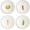 Set de 4 assiettes légumes 21 cm - &Klevering