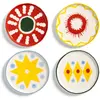 Assiettes en porcelaine Festivo - Set de 4 &Klevering Multicolore S