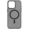 Decoded Coque MagSafe pour iPhone 15 Pro Max Robuste Contour antidérapant Grip Case Noir