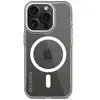 Decoded Coque pour iPhone 15 Pro Compatible MagSafe Translucide Anti-jaunissement Transparent