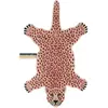 Doing Goods - Tapis léopard en laine Rose L