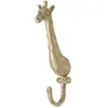 Doing Goods Patère en laiton recyclé Baby Girafe